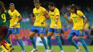 Олимпиада. Бразилия разгромила Камерун