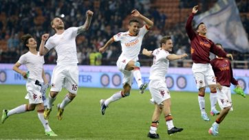 «Рома» расправилась с «Интером» в полуфинале Кубка Италии