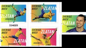 В Швеции появились марки, посвященные Ибрагимовичу