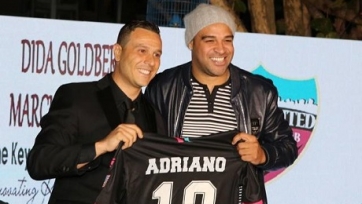 Официально: Адриано — игрок «Майами Юнайтед»