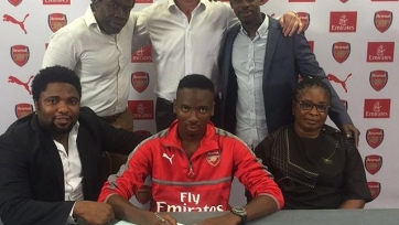 Официально: Лондонский «Арсенал» усилился молодым нигерийцем
