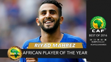 Рияд Марез – лучший игрок Африки в 2016-м году