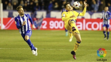 «Алавес» пробился в полуфинал Кубка Испании