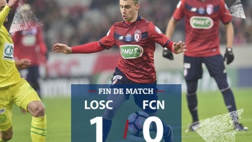 «Лилль» и «Бордо» прошли в 1/8 финала Кубка Франции