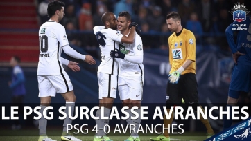 ПСЖ вышел в полуфинал Кубка Франции, забив четыре гола «Авраншу»