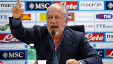 Президент «Наполи», намекая на «Милан»: «Есть клубы, потратившие в три раза больше, и они проигрывают со счётом 0:2»