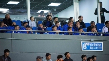 На матче «Астаны» присутствовали игроки сборной Казахстана