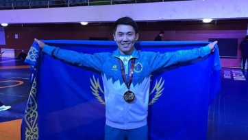 Кызыров и Сырлыбай - чемпионы Азии U-23 по греко-римской борьбе