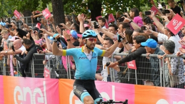 Гонщик «Астаны» – победитель 15-го этапа «Джиро д’Италия»
