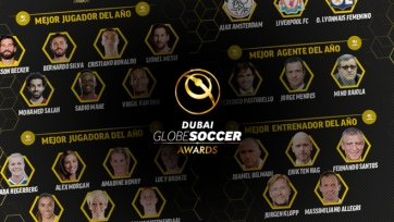 Названы номинанты на премию Globe Soccer лучшему футболисту, тренеру и клубу года