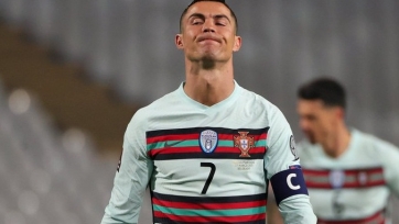 Роналду провел 4 матч за сборную Португалии без результативных действий