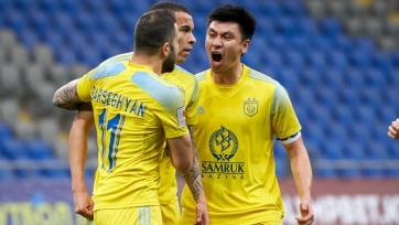 «Астана» одержала волевую победу над «Атырау»