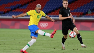 Бразилец Ришарлиссон оформил хет-трик за 30 минут матча против Германии на Олимпиаде-2020