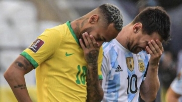 Официально. Матч Бразилия – Аргентина приостановлен