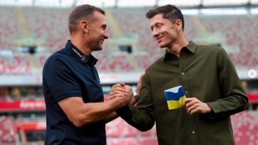 Левандовски выступит на чемпионате мира с повязкой в цветах флага Украины