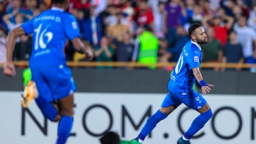 Неймар забил первый гол за «Аль-Хиляль» в матче Лиги чемпионов АФК